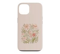 Carcasa para iPhone 13 Retro Animal Print Wildflower Flowers Boho Floral Aesthetic