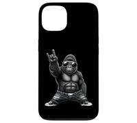 Carcasa para iPhone 13 Retro Funny Gorilla Cool Rock Music Lovers Niños Niñas Niños