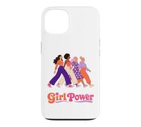 Carcasa para iPhone 13 Retro Girl Power Pink Diverse Women Inclusion Groovy 70s