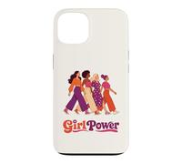Carcasa para iPhone 13 Retro Groovy Girl Power Feminista Hermandades de Mujeres