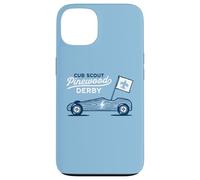 Carcasa para iPhone 13 Retro Pinewood Derby Cub Scouts Racer Race Car Logo