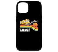 Carcasa para iPhone 13 Retro School Bus Driver Certified Chaos Transport Technician