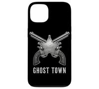 Carcasa para iPhone 13 Revólveres Ghost Town Western Vintage Cowboy Outlaw