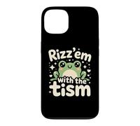 Carcasa para iPhone 13 Rizz Em' with The Tism Awesome Autism Aware Charming Teas