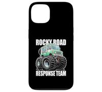 Carcasa para iPhone 13 Rocky Road Response Team Ice Cream Truck 4x4 Diseño Offroad