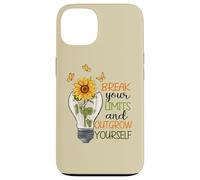 Carcasa para iPhone 13 Rompe Tus límites y supera a ti Mismo Girasol