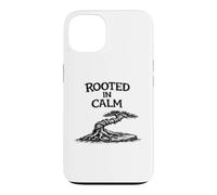 Carcasa para iPhone 13 Rooted in Calm Camisa Divertida de jardinería Zen