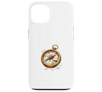 Carcasa para iPhone 13 Roto, brújula, dirección, perdido, Concepto, ilustración