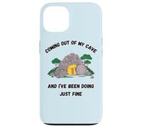 Carcasa para iPhone 13 Saliendo de mi Cueva y he Estado Haciendo una Buena canción