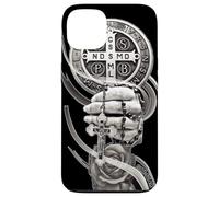 Carcasa para iPhone 13 San Benito, Medalla de San Benito