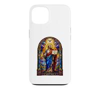 Carcasa para iPhone 13 San Pablo Apóstol Catedral gótica Mosaico Sagrado Icono Arte