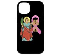 Carcasa para iPhone 13 Santa Agatha Cáncer de Mama Cinta Patrona Santa Enfermeras Católica