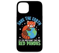 Carcasa para iPhone 13 Save The Earth Es el único Planeta Que Tiene Pandas Rojos