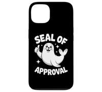 Carcasa para iPhone 13 Seal of Approval Pun Funny Seal