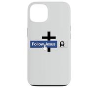 Carcasa para iPhone 13 Seguir Jesús Fe Libro Cristiano Cruz Amor Cristo Biblia