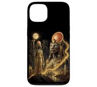 Carcasa para iPhone 13 Sekhmet Bastet ISIS Diosa Africana Kemetic Egipto Arte