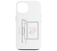 Carcasa para iPhone 13 Sex and The City Carrie Bradshaw Laptop Design