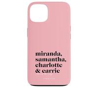Carcasa para iPhone 13 Sex and The City Miranda, Samantha, Charlotte & Carrie
