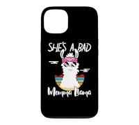 Carcasa para iPhone 13 She's a Bad Momma Llama - Mama Funny - Vintage Mom Gift
