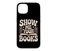 Carcasa para iPhone 13 Show Me Your Books Ratón de Bbiblioteca Lectura de Libros