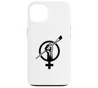 Carcasa para iPhone 13 Símbolo de Movimiento de Arte Feminista - Puño de empoderamiento de Artista Mujer