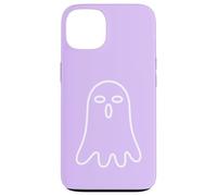 Carcasa para iPhone 13 Simple Modern Dos Fantasmas Esquema - Lila