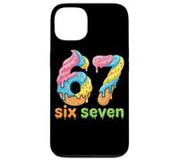 Carcasa para iPhone 13 Six Seven 67 Number Ice Cream Drip Meme 6 7 Kids Boys Girls