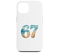 Carcasa para iPhone 13 Six SSix Seven Beach Summer Waves Diversión Niñas Niños Hombres