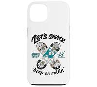Carcasa para iPhone 13 Skateboarding with Graffiti Style, Skateboard Graphic Design