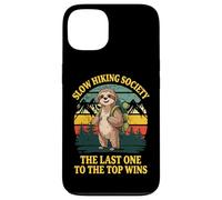 Carcasa para iPhone 13 Slow Hiking Society The Last One To The Top Wins Naturaleza