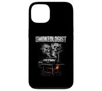 Carcasa para iPhone 13 Smokeologist Funny BBQ Smoker Pitmaster Grill Master Humor
