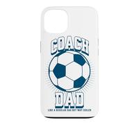 Carcasa para iPhone 13 Soccer Coach Dad Like a Regular Dad but Way Cooler Soccer