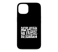 Carcasa para iPhone 13 Software Engineer Deployed On Friday No Regrets