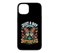 Carcasa para iPhone 13 Solo un niño Que Realmente ama y Adora Las Mariposas