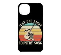 Carcasa para iPhone 13 Solo una canción Country más Amante de la música Country Occidental