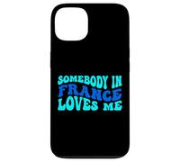 Carcasa para iPhone 13 Somebody in France Loves Me Modern Boho Vibe
