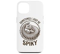 Carcasa para iPhone 13 Sometimes I Just Be Spiky Funny Grumpy Uromastyx Lagarto