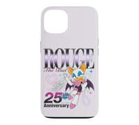 Carcasa para iPhone 13 Sonic The Hedgehog Rouge 25th Anniversary Distressed
