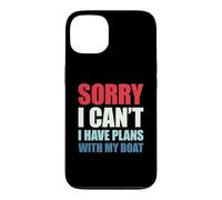 Carcasa para iPhone 13 Sorry I Can't I Have Plans with My Boat