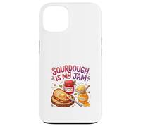 Carcasa para iPhone 13 Sourdough Is My Jam Funny Baking for Women Bakers Moms