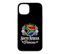 Carcasa para iPhone 13 South African Princess South Africa Flag South African Girl