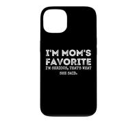 Carcasa para iPhone 13 Soy el Favorito de mamá, eso es lo Que Dijo, Hermano