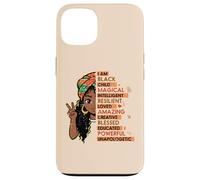 Carcasa para iPhone 13 Soy una niña Negra mágica del Mes de la Historia de Las niñas africanas para niños