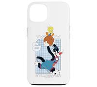 Carcasa para iPhone 13 Space Jam: A New Legacy Tweety and Sylvester