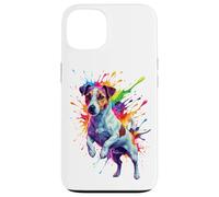 Carcasa para iPhone 13 Splash Art Jack Russell
