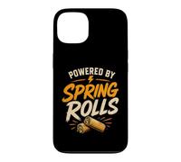 Carcasa para iPhone 13 Spring Rolls Eating Asian Food Funny