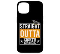 Carcasa para iPhone 13 Straight Outta 8th Grade Graduation