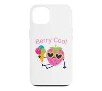 Carcasa para iPhone 13 Strawberry Berry Cool Summer Icecream
