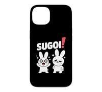 Carcasa para iPhone 13 Sugoi! Funny Chibi Anime Bunny Kawaii Manga Comedia