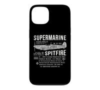 Carcasa para iPhone 13 Supermarine Spitfire | RAF Avión de Caza Británico de WWII